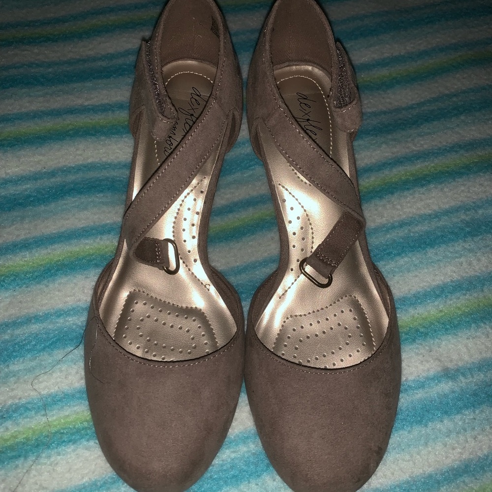 Taupe Strappy Heels